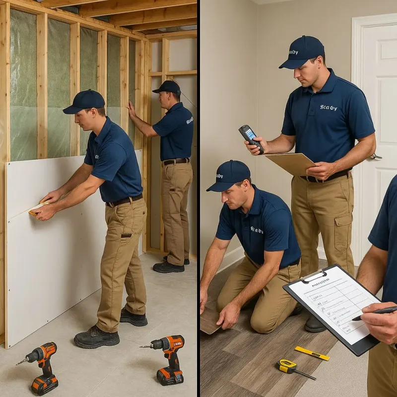 Repairs and Reconstruction process in Jesup, GA