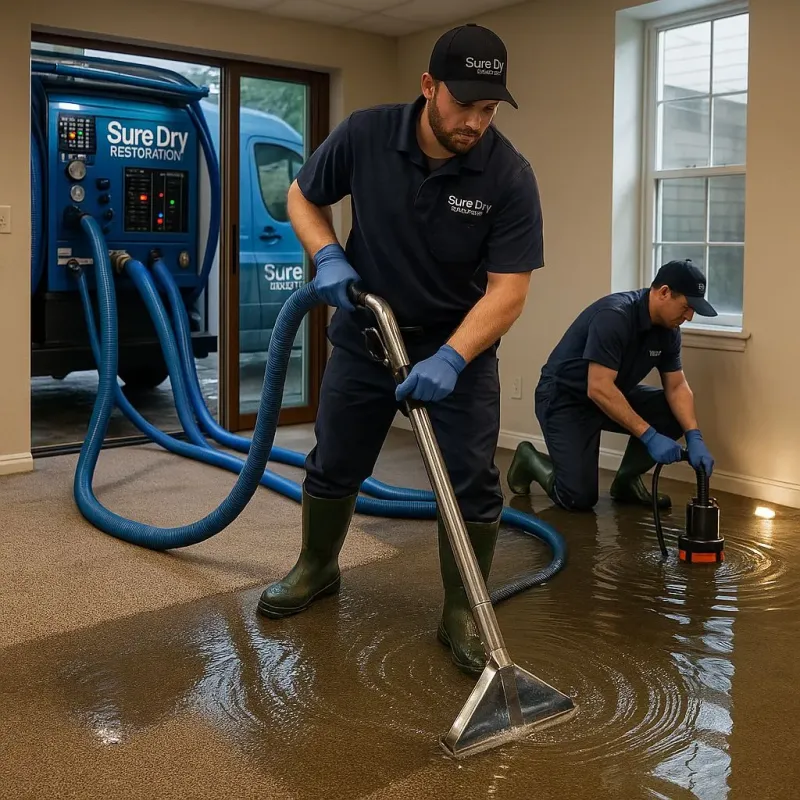 Water Extraction and Removal process in Jesup, GA